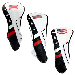 USA Driver, Hybrid and Fairway Wood Headcover Bundle
