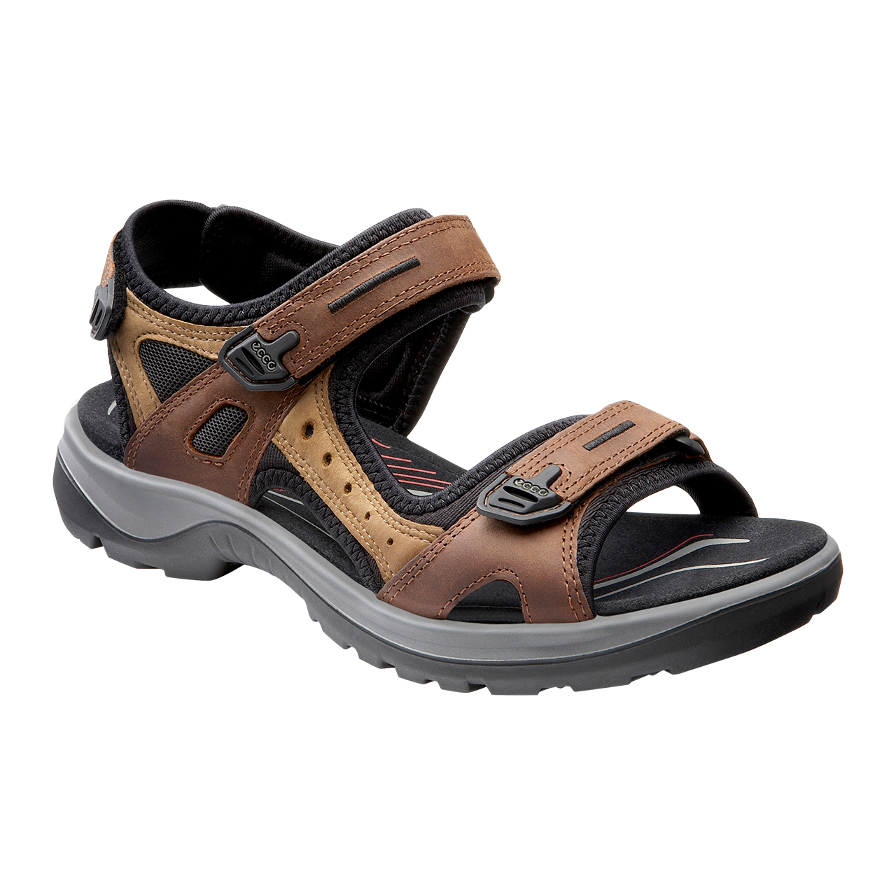 ecco sandals brown