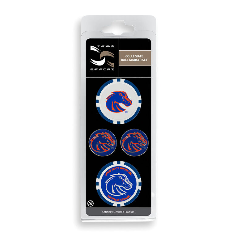 Team Effort Boise State Ball Marker