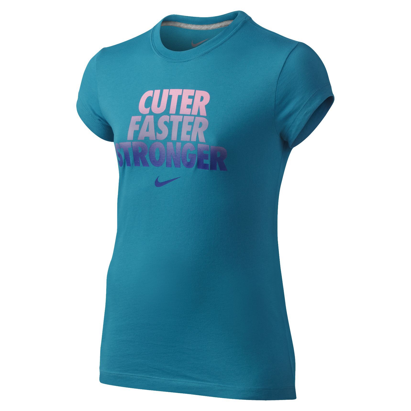 Nike Girl's Cuter, Faster, Stronger Tee