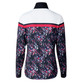 Alternate View 1 of Sportif Dot Collection: Elisabet Dot Print Quarter Zip Pull Over