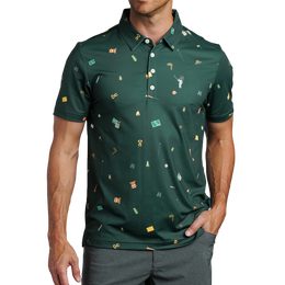 Happy Glamper Short Sleeve Polo Shirt