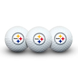 Team Effort Pittsburgh Steelers Golf Ball 3 Pack