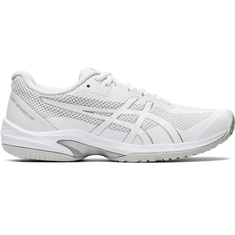 Asics COURT SPEED FF Women's Tennis Shoes White/Silver PGA TOUR Superstore