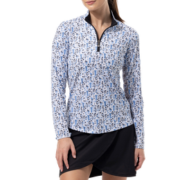 SolCool Tiki Time Quarter Zip Pullover