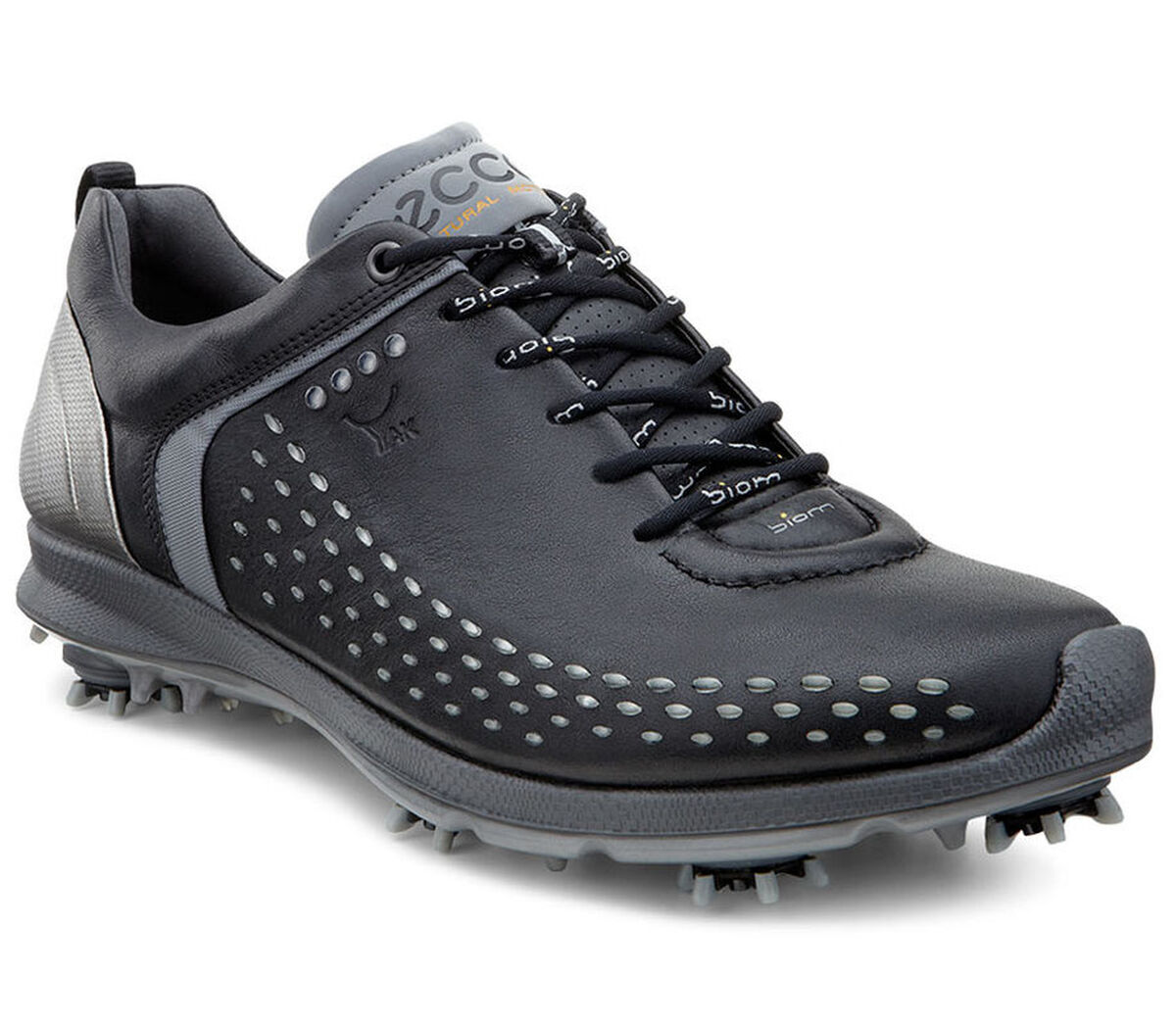 ECCO BIOM G2 Men's Golf Shoe Black/Silver PGA TOUR Superstore