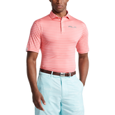 Performance Thin Stripe Polo Shirt
