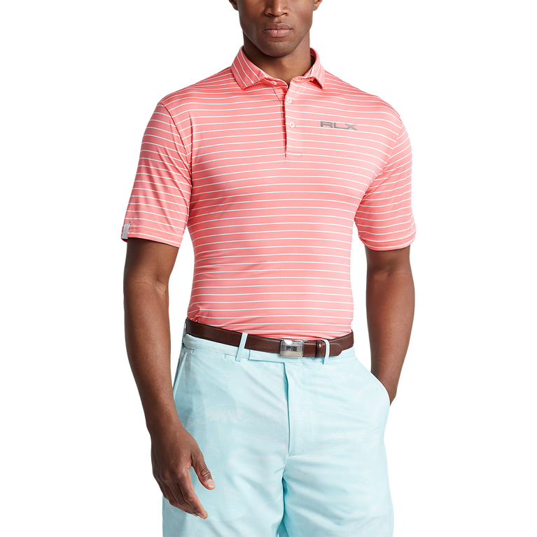 Performance Thin Stripe Polo Shirt