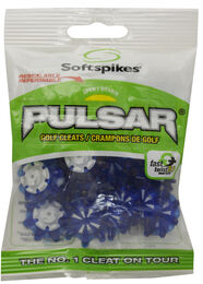 Softspikes Pulsar Fast Twist 3.0 Golf Cleat Blue, 18 Count