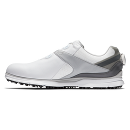 PRO|SL BOA Men&#39;s Golf Shoe - White/Grey &#40;Previous Season Style&#41;