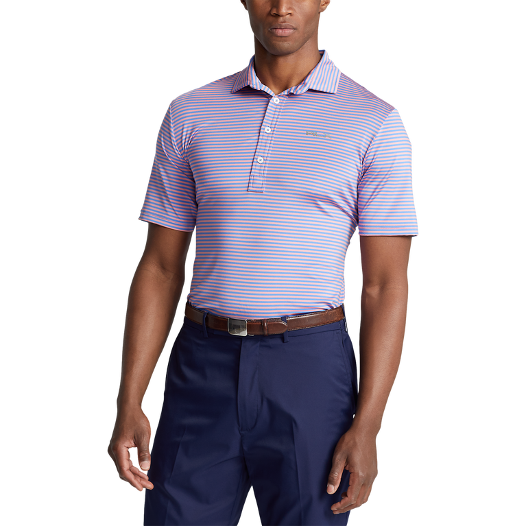 Feed Striped Jersey Polo Shirt