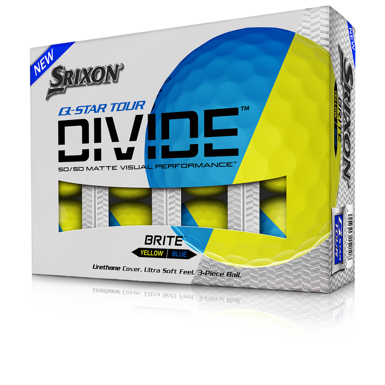 Srixon Q Star Tour Divide Golf Balls Pga Tour Superstore