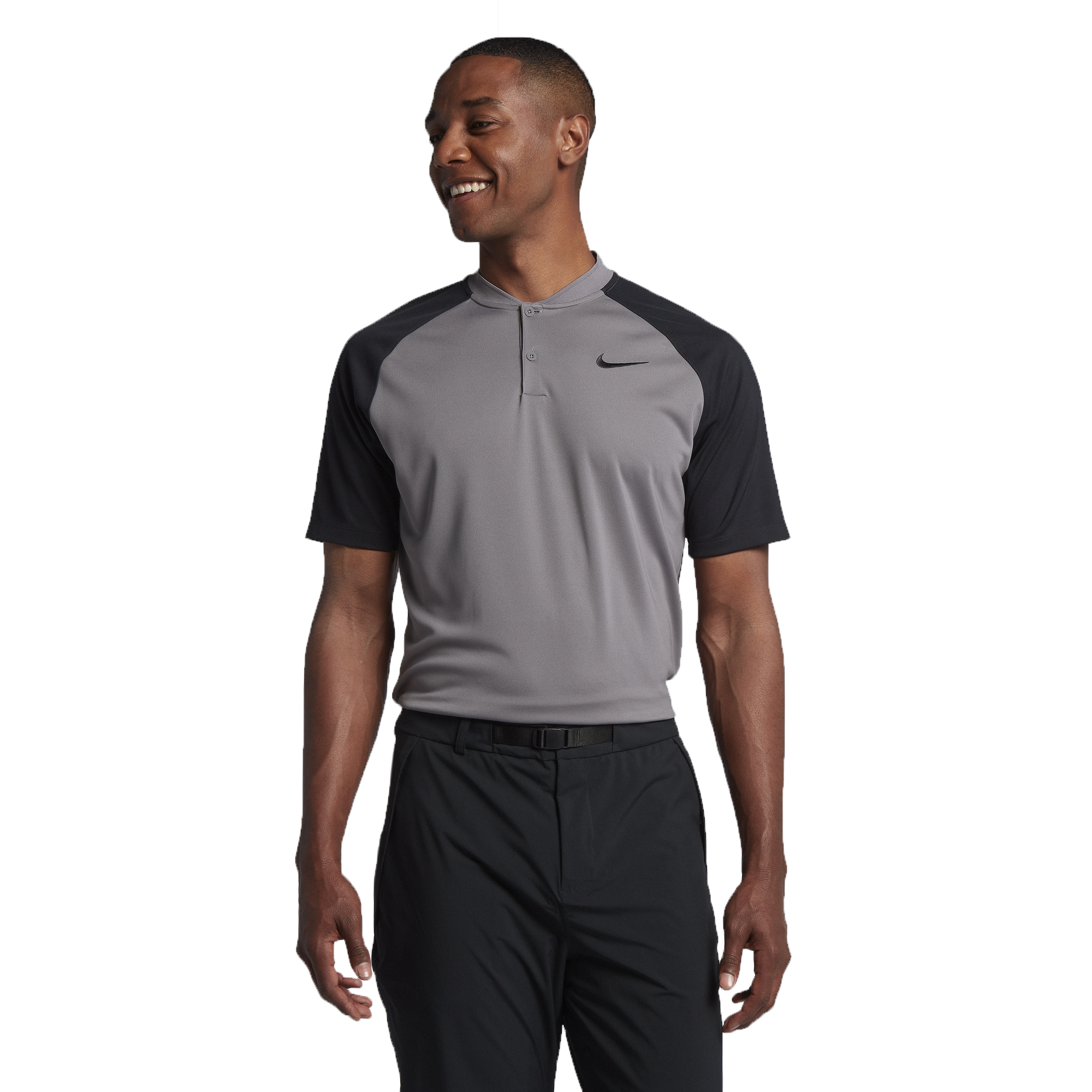 nike men's dry momentum team polo