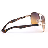 Alternate View 1 of AV1 Gold and Tort Aviator Sunglasses