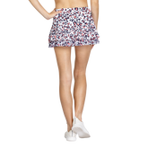 Alternate View 2 of Prismic Leopard Collection: Kacie Painted Leopard Micro Pleat 12.5&quot; Skort