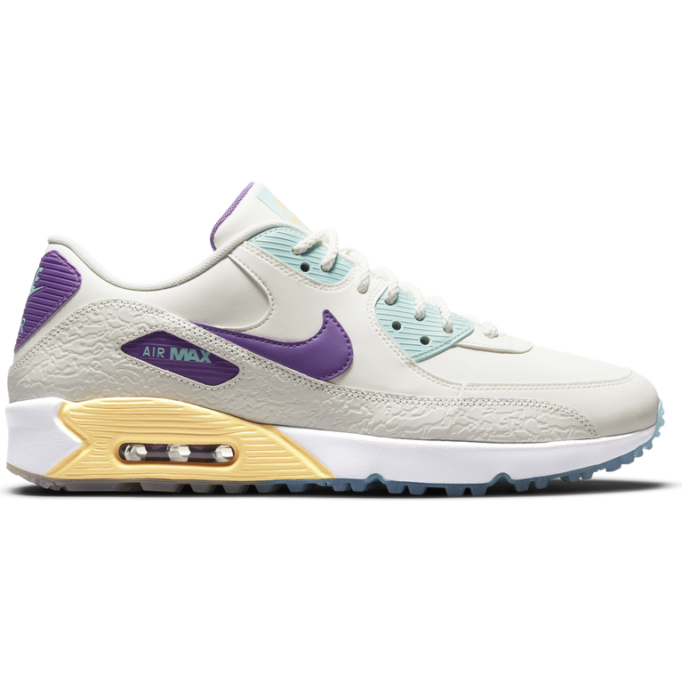 Smiles Nike Air Max 90 G Golf Shoes – Stadium Custom Kicks