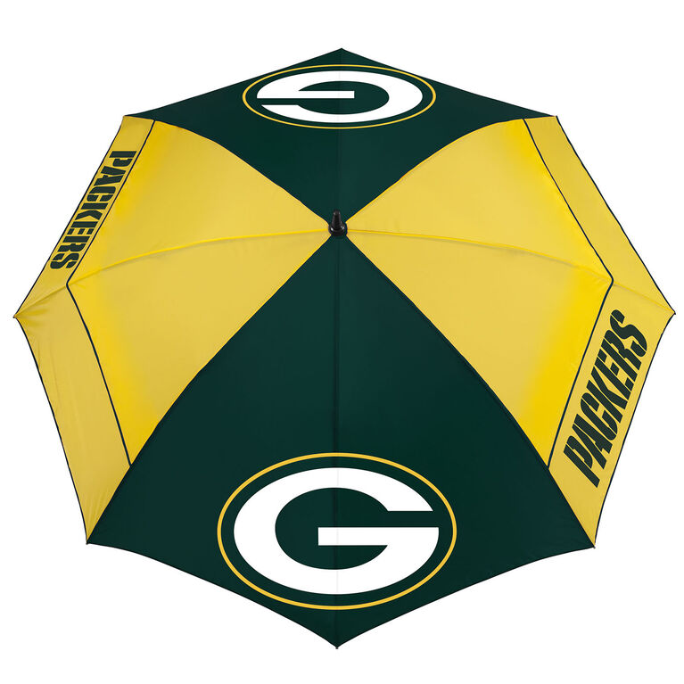 Team Effort Green Bay Packers 62&quot; WindSheer Lite Umbrella
