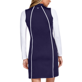 Alternate View 5 of Essentials Mika Polka Dot Piped Sleeveless Dress