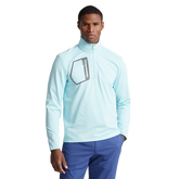 Classic Fit Quarter Zip Jersey Pull Over