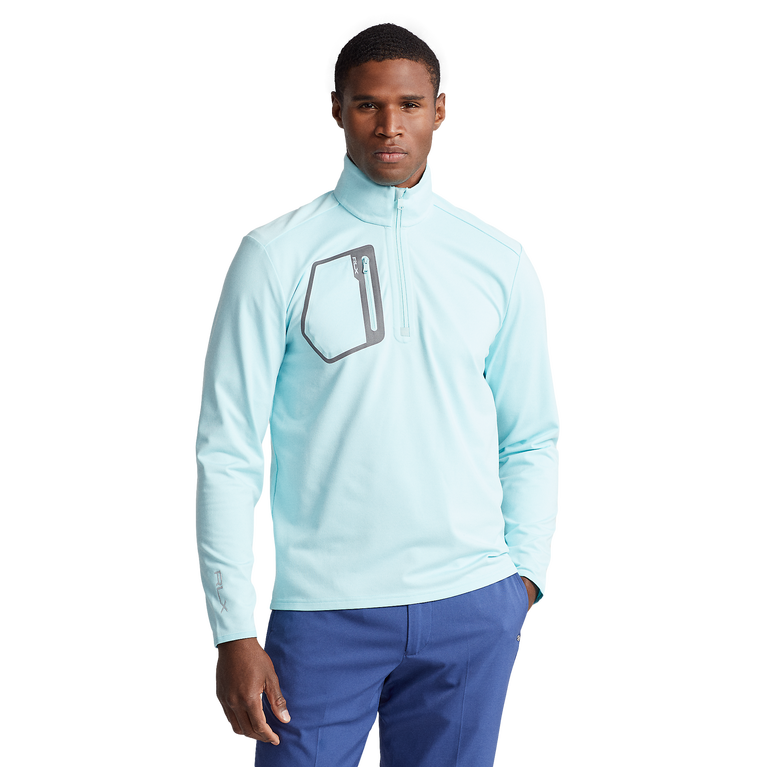 Quarter zip top golf shirt