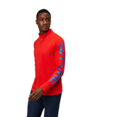 Alternate View 1 of Logo Luxe Staple Min Qtr Zip