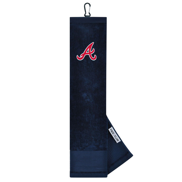 Team Effort Atlanta Braves Tri-fold Embroidered Towel