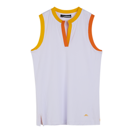Aurora Colorblock Trim Sleeveless Top