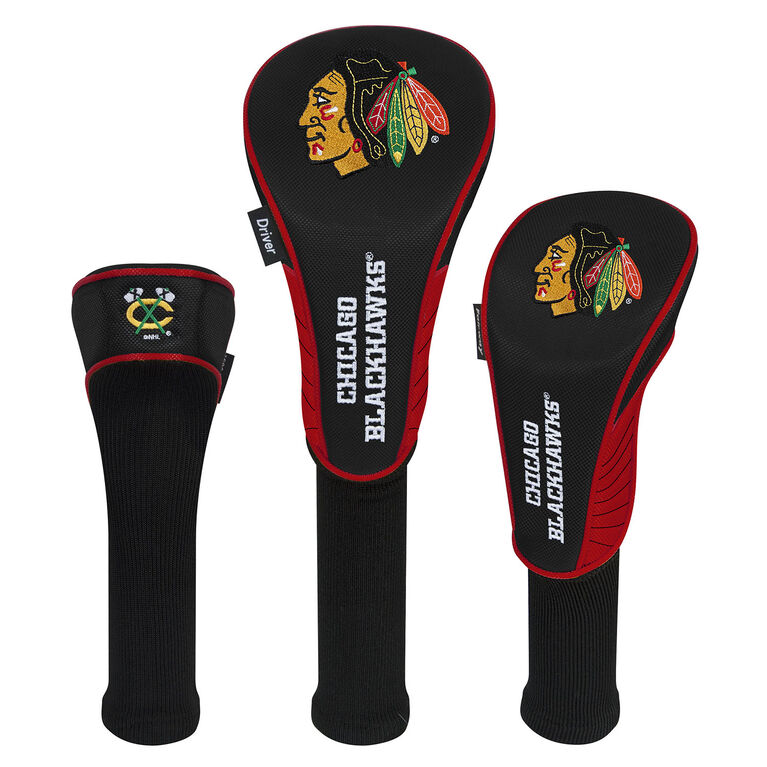 Team Effort Chicago Blackhawks Set of 3 Headcovers