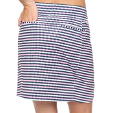 Alternate View 1 of Tin Cup Collection: Argyle Panel 16.5&quot; Pull-On Skort