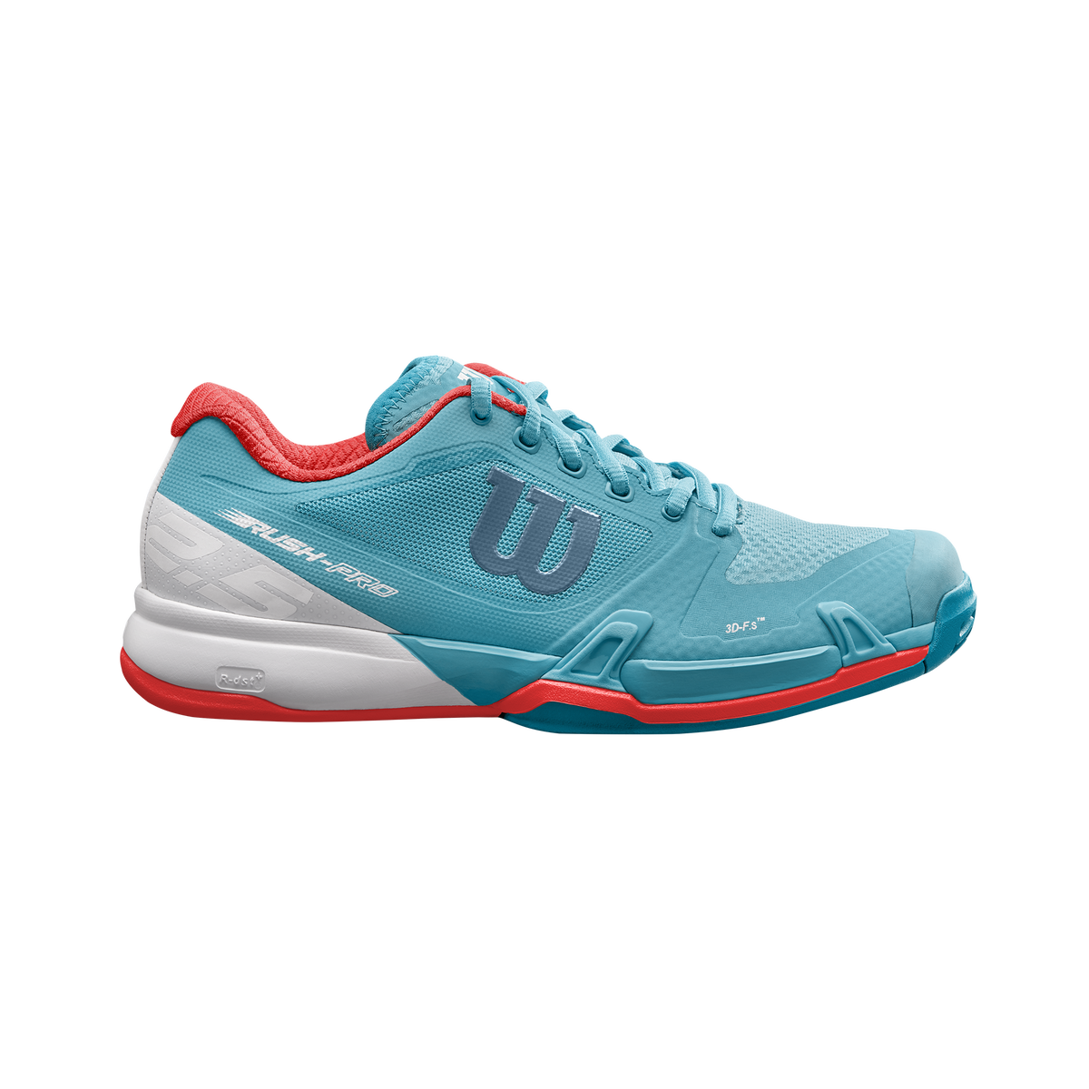 Wilson Rush Pro 2.5 Women's Tennis Shoe Blue/White PGA TOUR Superstore