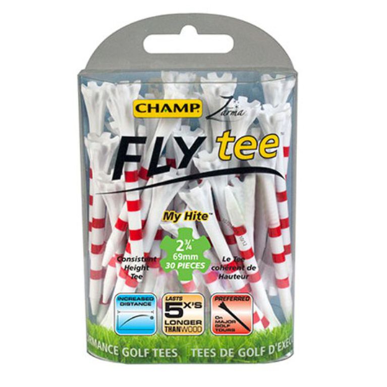 Champ Zarma FLY tee MyHite 2-3/4&quot; Tee 30 Pack