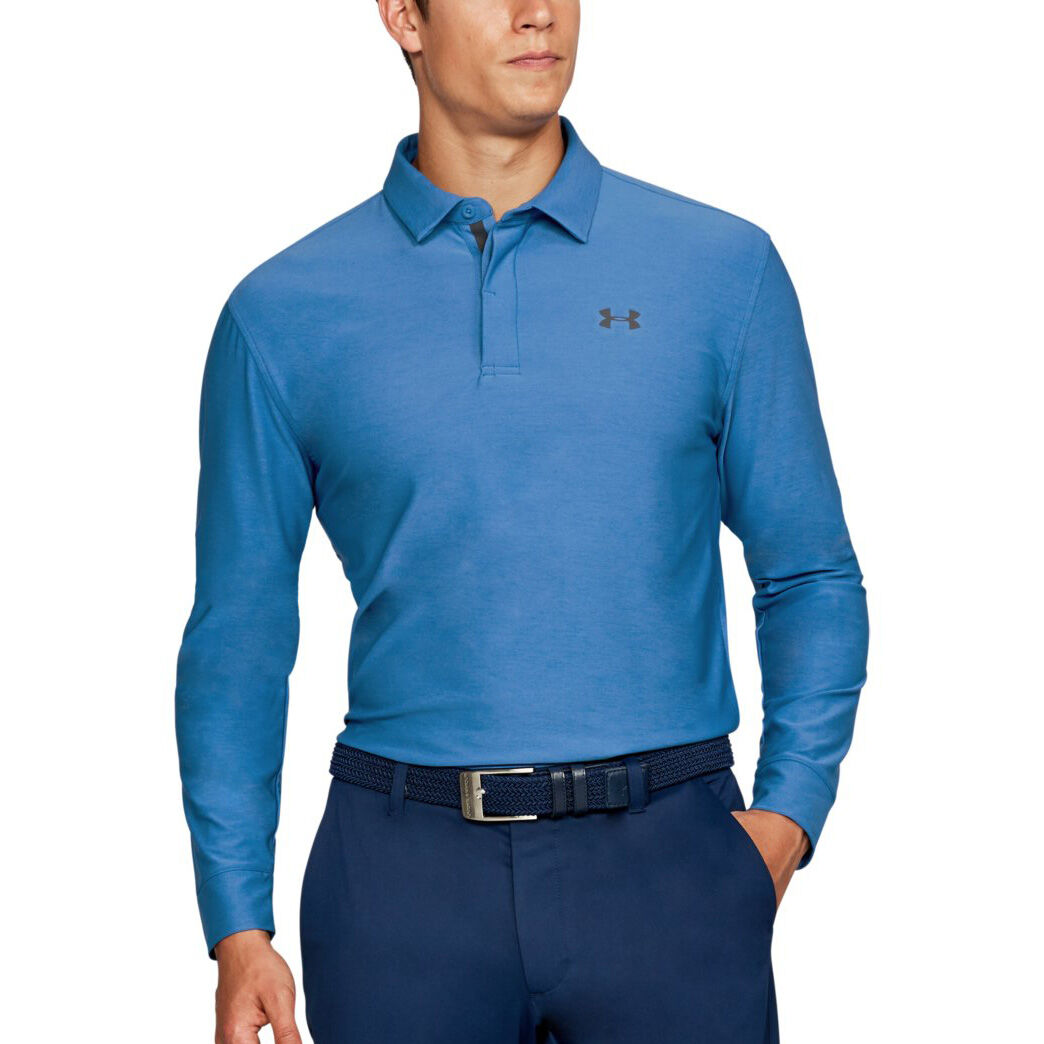 under armour long sleeve golf polo