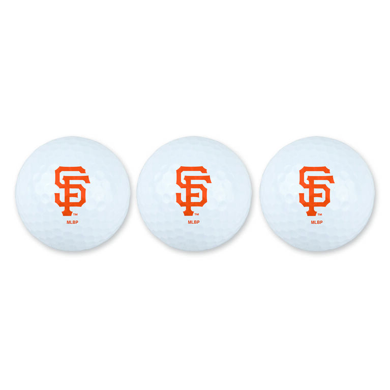Team Effort San Francisco Giants Golf Ball 3 Pack