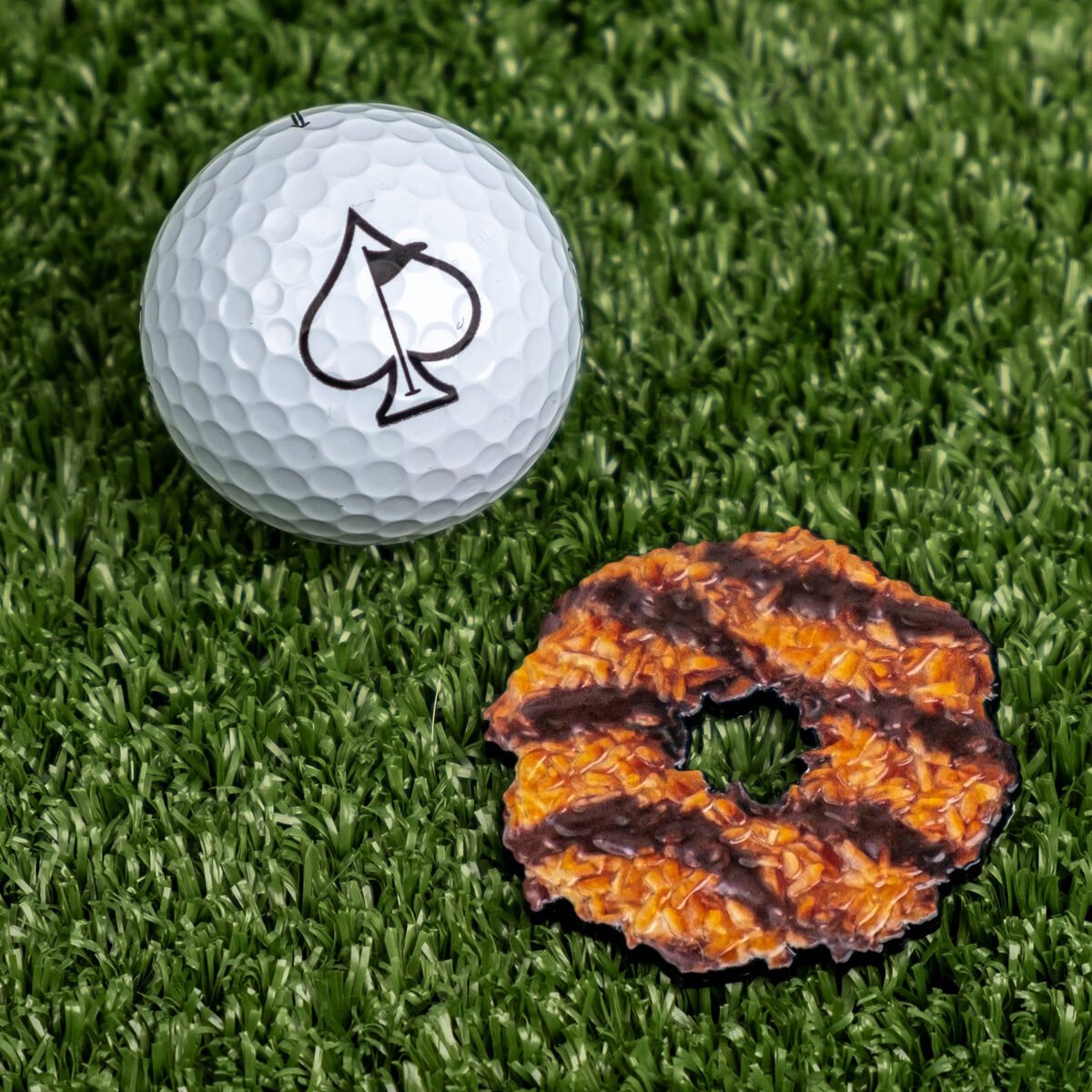 Pins & Aces Samoa Cookie Ball Marker PGA TOUR Superstore