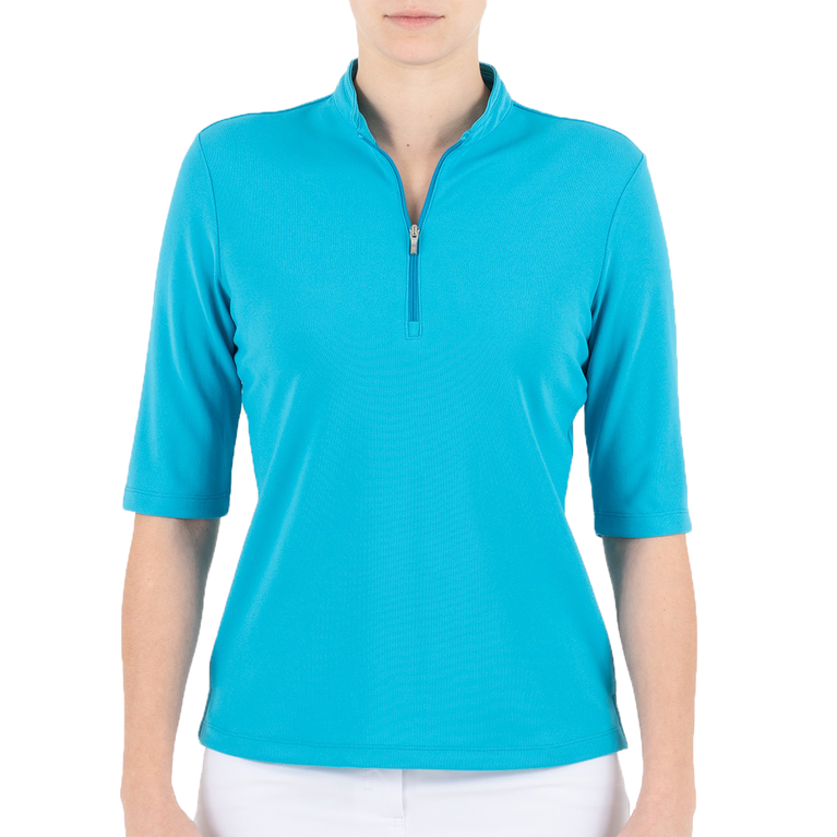 Elbow sleeve polo shirts discount