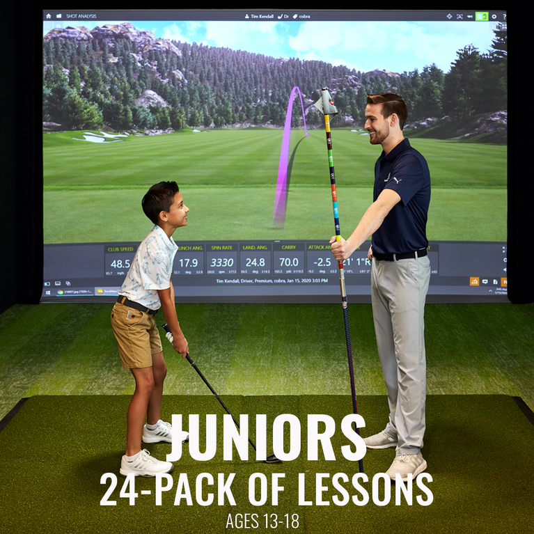 Junior Ages 13-18 years 24-Pack 45 Minute Lessons