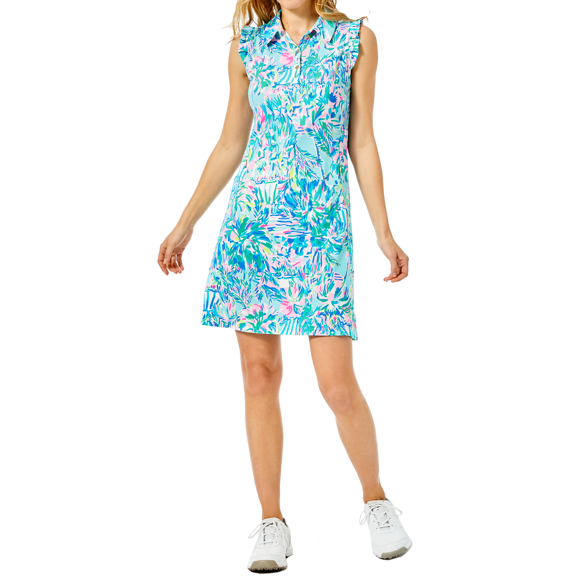 Lilly Pulitzer Luxletic Silvia Printed Sleeveless Dress PGA TOUR Superstore
