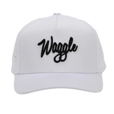 Waggle Logo Hat White