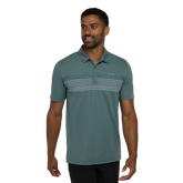 Groggy Striped Short Sleeve Polo Shirt