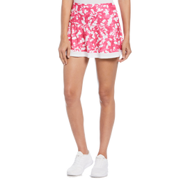 Camo Floral Flounce Tennis Skort