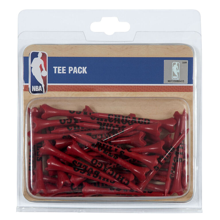 Team Effort Chicago Bulls 2-3/4&quot; Tee 40-Pack