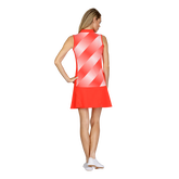 Alternate View 2 of Paprika Pop Collection: Zura Inverted Stripe Sleeveless Top
