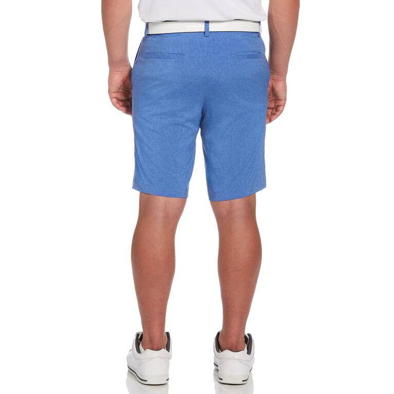 PGA TOUR Flat Front Heather Golf Short with Active Waistband PGA TOUR