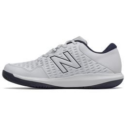 Men&#39;s 696V4 Tennis Shoe - White/Navy