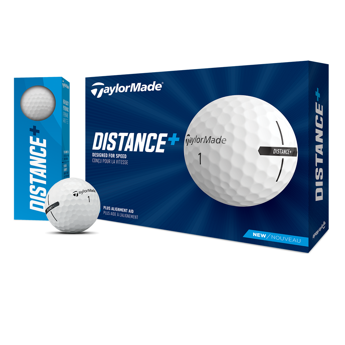 TaylorMade 2021 Distance+ Golf Balls Personalized PGA TOUR Superstore