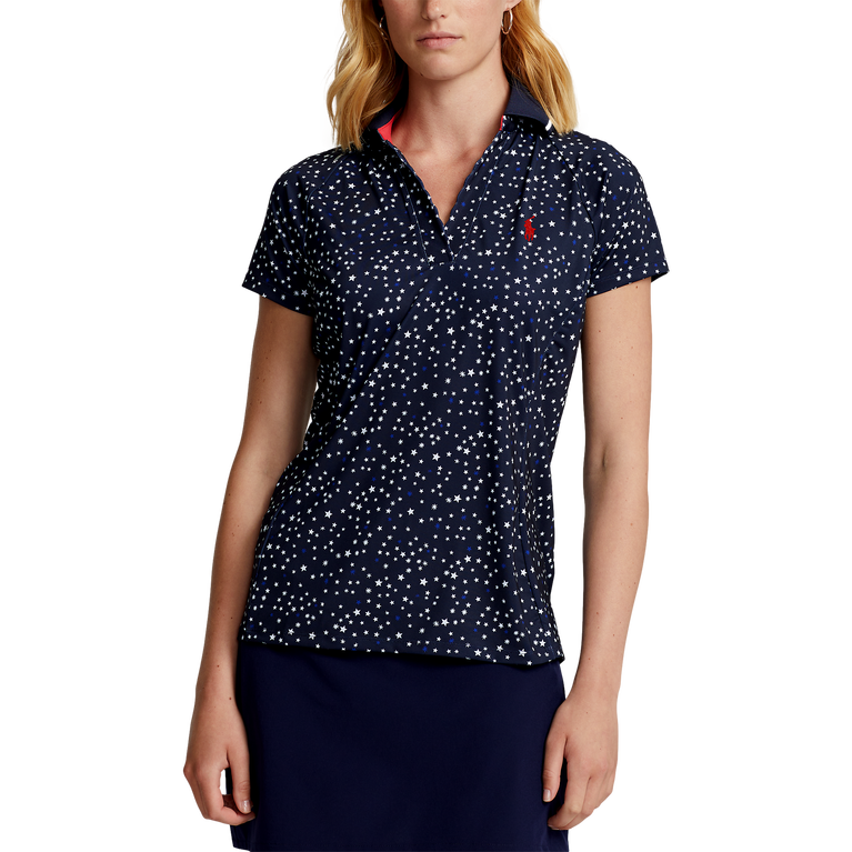 RLX Golf Scallop Placket Short Sleeve Polo Shirt | PGA TOUR Superstore