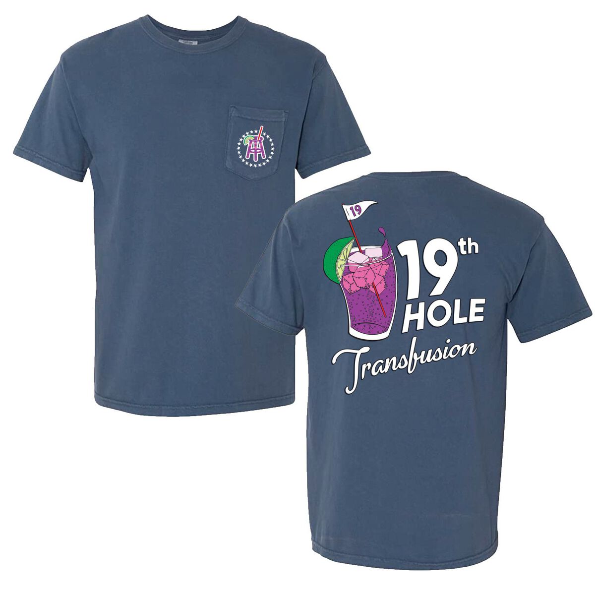 Barstool Sports 19th Hole Transfusion Pocket Tee PGA TOUR Superstore