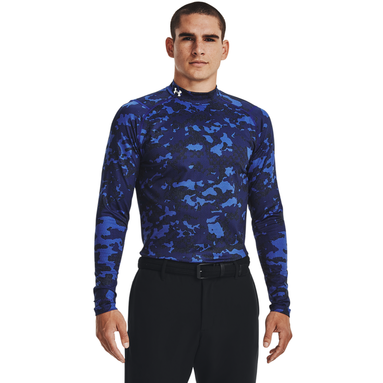 Under Armour ColdGear® Infrared All Over Print Mock Long Sleeve PGA