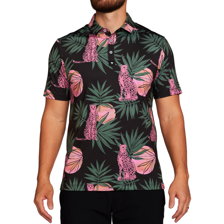 Bad Birdie Dayglow Short Sleeve Polo Shirt PGA TOUR Superstore