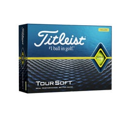 Tour Soft Yellow Golf Balls - Personalized